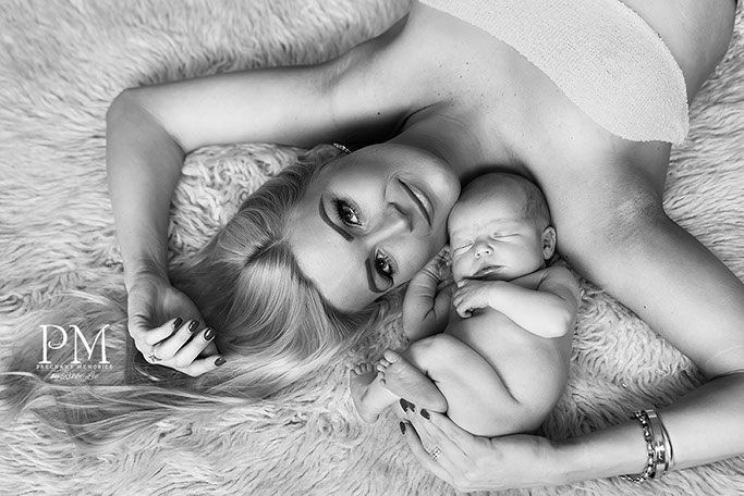 Black and White Gold Coast, In Home Newborn Fineart Photographer 